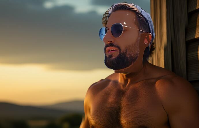 I Paid 45$ to Touch Kyle Mitchri’s Chest Hair.