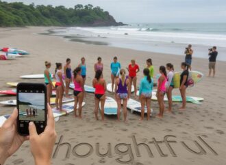 Local surf school succeeds in branding over 90% of recent 6-day school