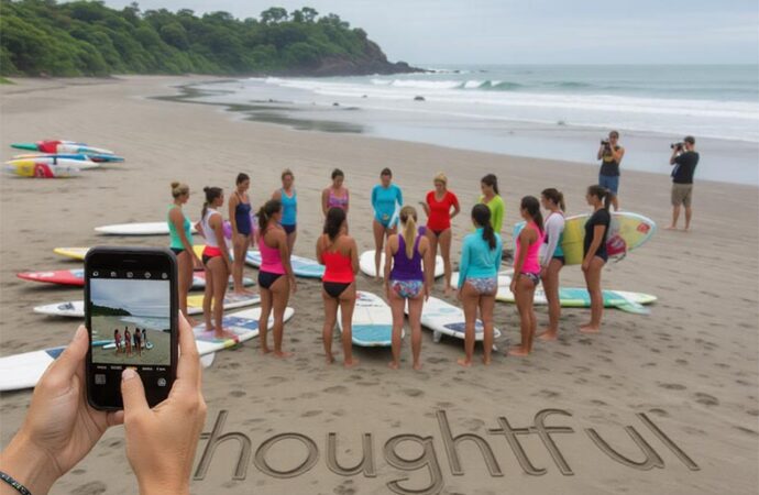 Local surf school succeeds in branding over 90% of recent 6-day school